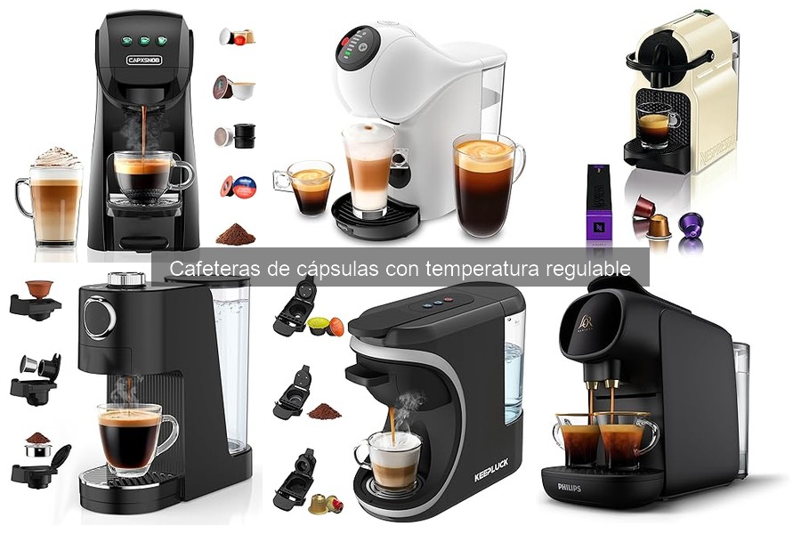 Ventajas y desventajas de cafeteras de cápsulas regulables