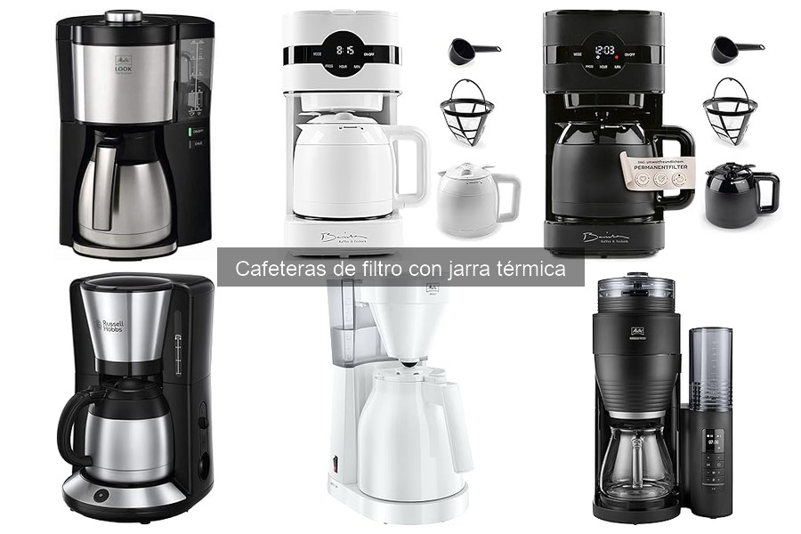 Ventajas y desventajas de cafeteras de filtro con jarra térmica