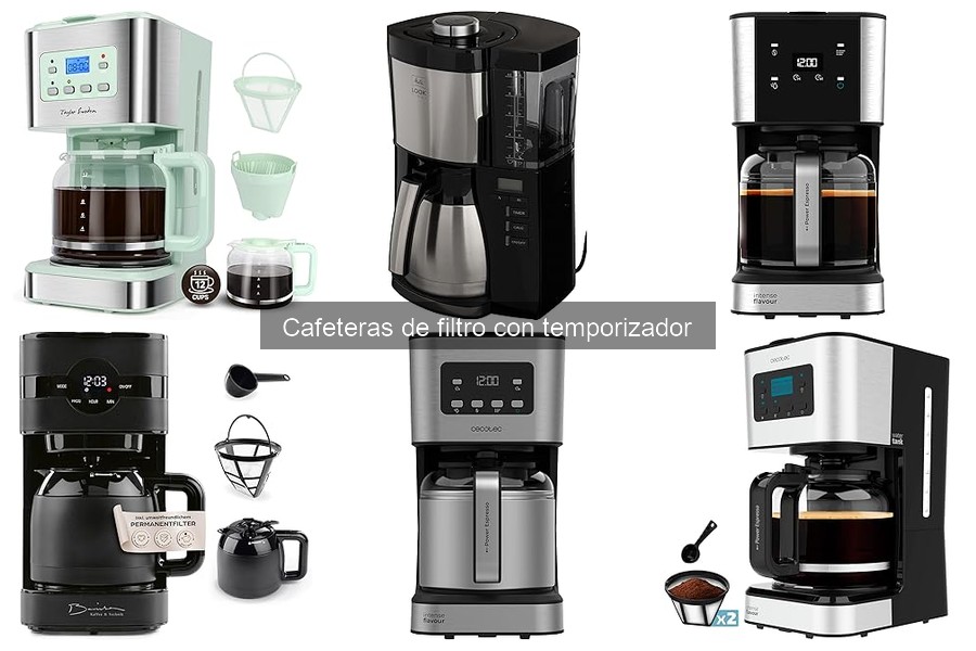 Ventajas y desventajas de cafeteras de filtro con temporizador