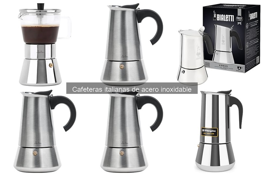 Ventajas y desventajas de cafeteras italianas de acero inoxidable