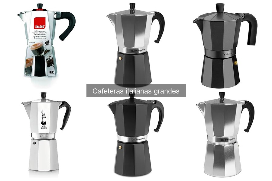Ventajas y desventajas de cafeteras italianas grandes