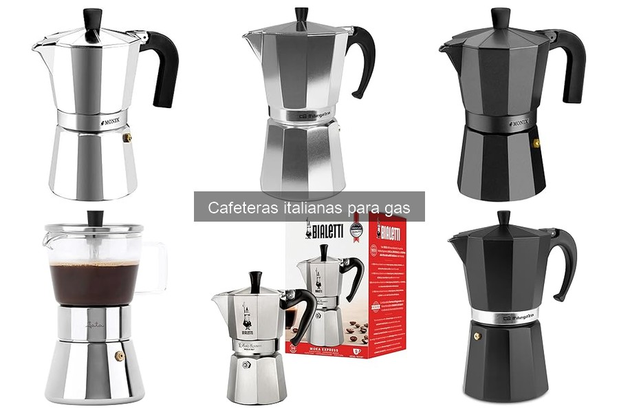 Ventajas y desventajas de cafeteras italianas para gas