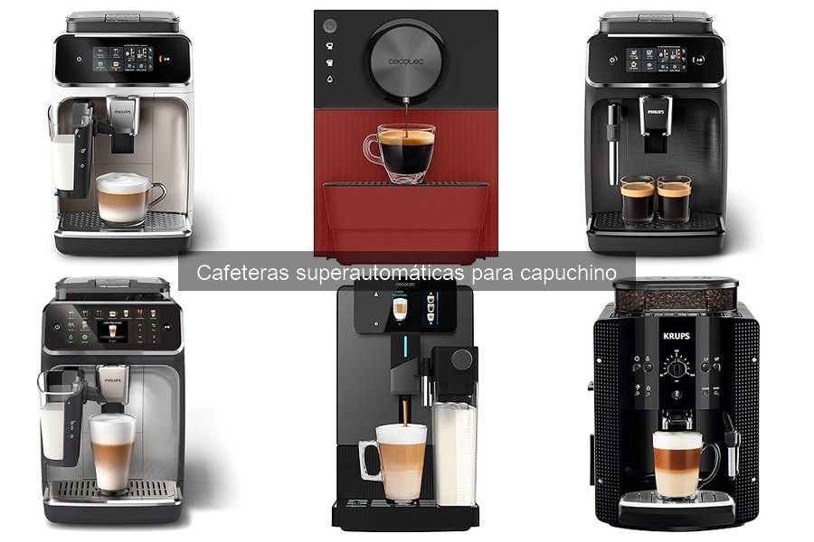 Ventajas y desventajas de cafeteras superautomáticas para capuchino