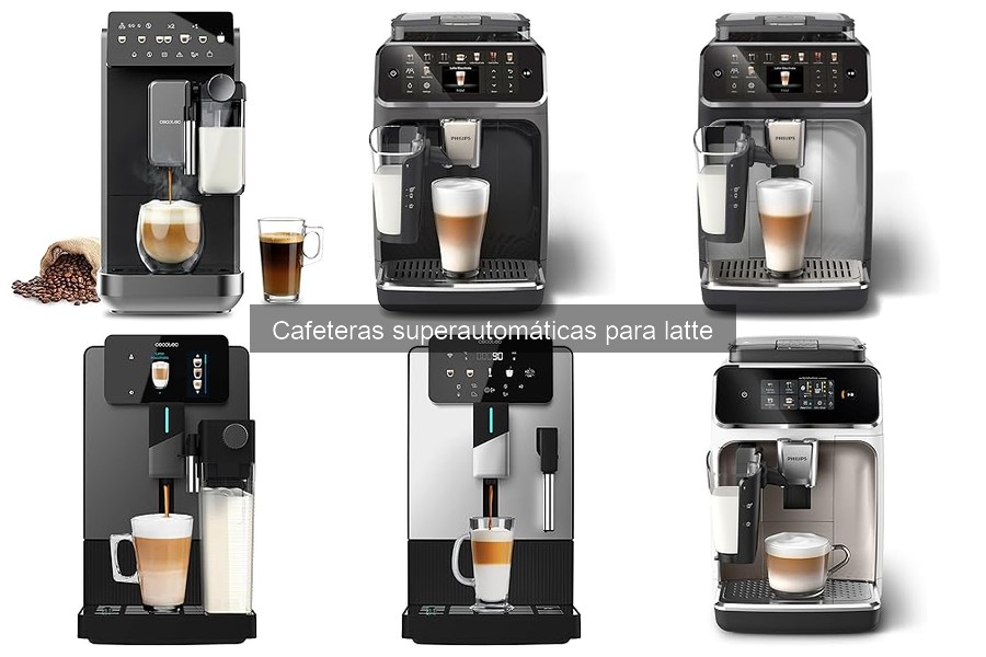 Ventajas y desventajas de cafeteras superautomáticas para latte