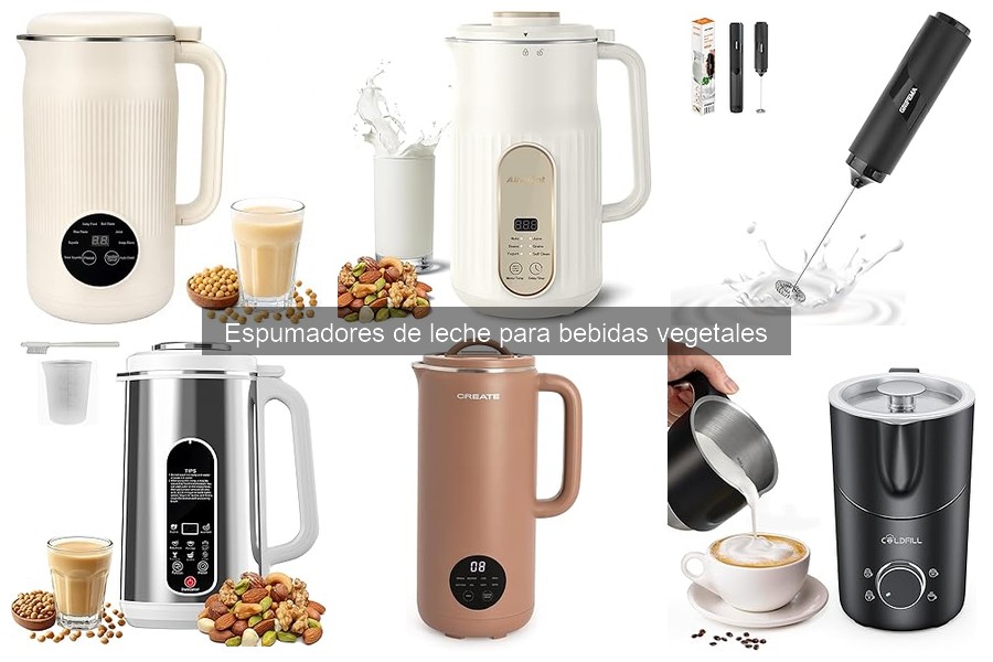 Ventajas y desventajas de espumadores de leche para bebidas vegetales