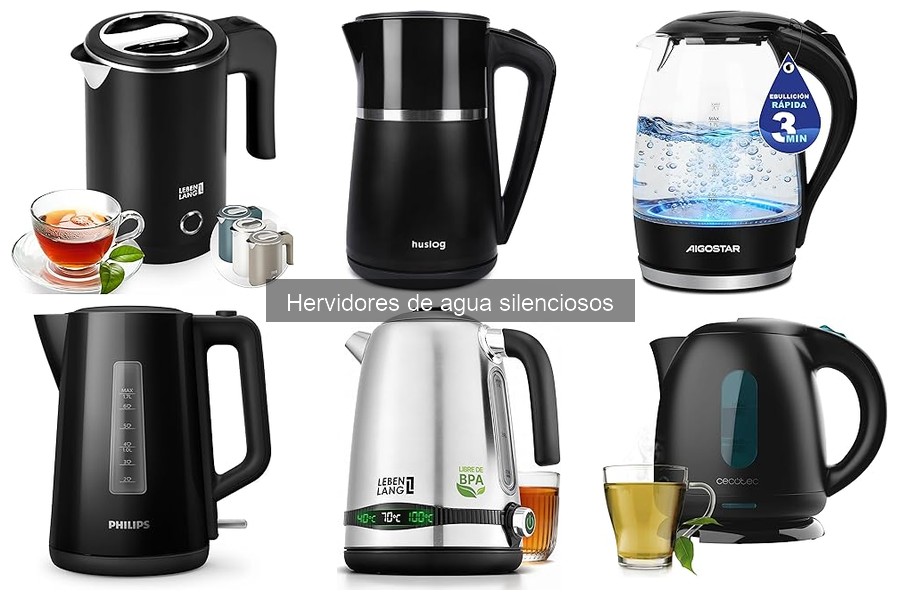 Ventajas y desventajas de hervidores de agua silenciosos