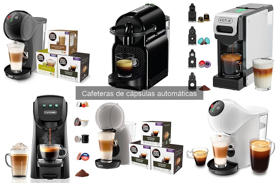 Ventajas y desventajas de las cafeteras de cápsulas automáticas