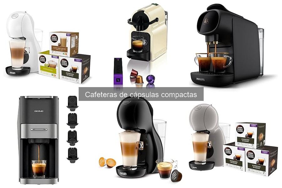 Ventajas y desventajas de las cafeteras de cápsulas compactas