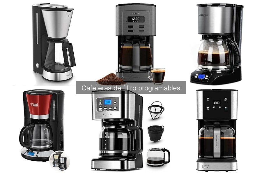 Ventajas y desventajas de las cafeteras de filtro programables
