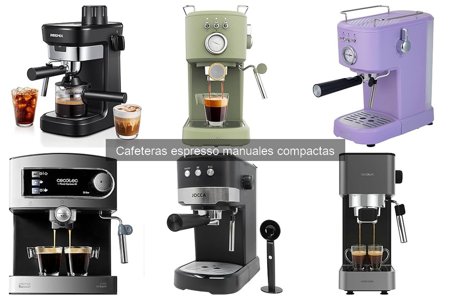 Ventajas y desventajas de las cafeteras espresso manuales compactas