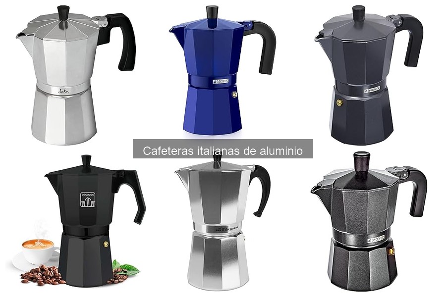 Ventajas y desventajas de las cafeteras italianas de aluminio