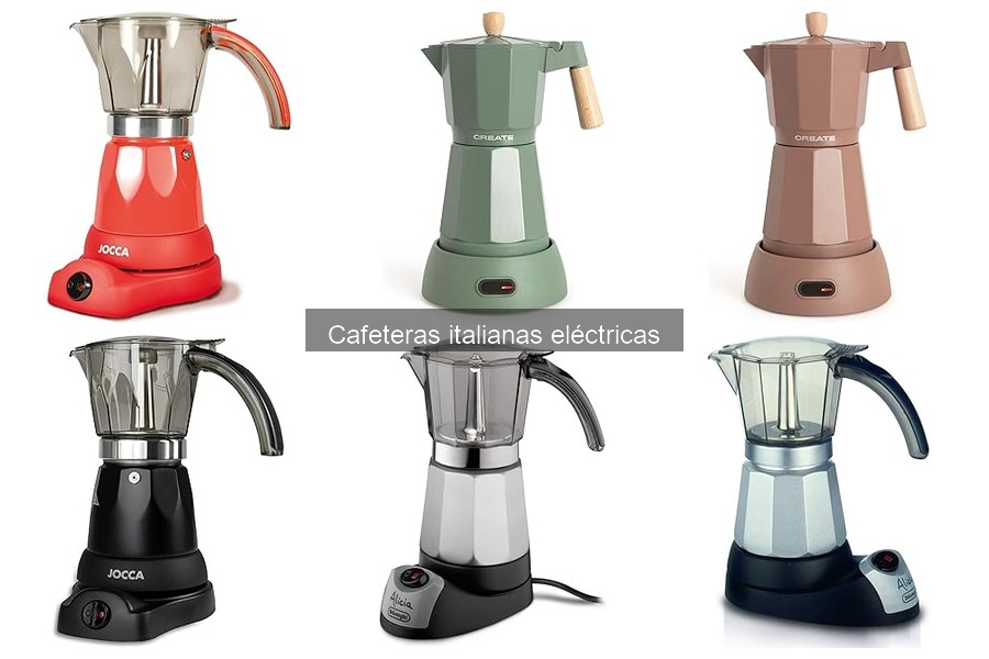 Ventajas y desventajas de las cafeteras italianas eléctricas