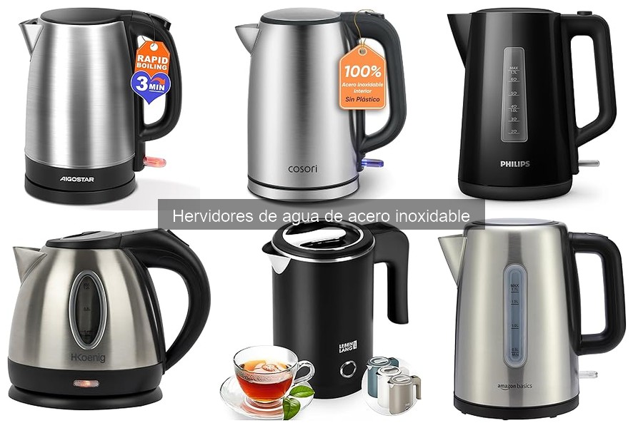 Ventajas y desventajas de los hervidores de acero inoxidable