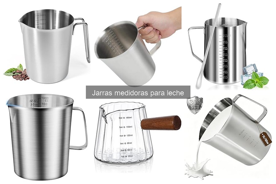 Ventajas y desventajas de los materiales de jarras medidoras