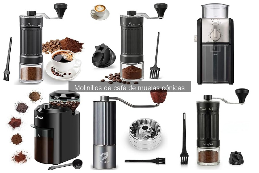 Ventajas y desventajas de los molinillos de café de muelas cónicas