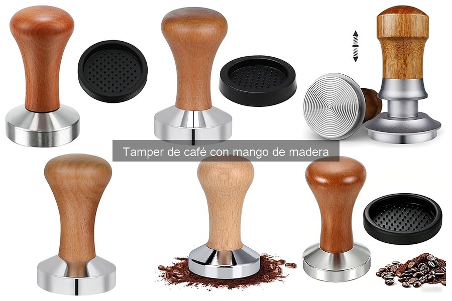 Ventajas y desventajas del tamper de café con mango de madera