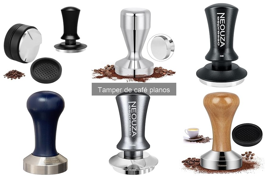 Ventajas y desventajas del tamper de café plano